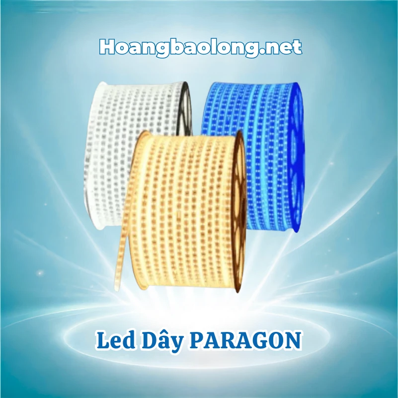 Đèn LED dây Paragon phù hợp trang trí trần, tủ kệ, hắt sáng và nhiều không gian nội ngoại thất. Xem mẫu, thông số kỹ thuật và giá bán.
