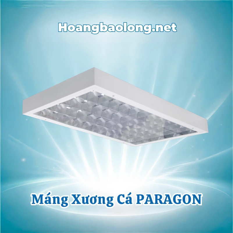 Máng đèn xương cá Paragon dùng kết hợp đèn tuýp LED cho nhà ở, cửa hàng, văn phòng và nhà xưởng. Xem mẫu, kích thước và giá sản phẩm.