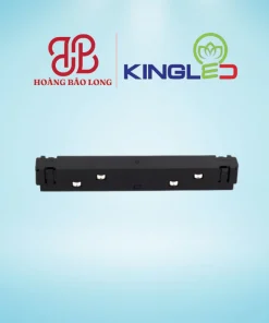 Khớp nối thẳng cơ học RNC-KNT-C-D Kingled màu đen, phụ kiện gia cố liên kết chắc chắn giữa 2 thanh ray nam châm trên cùng đường thẳng.