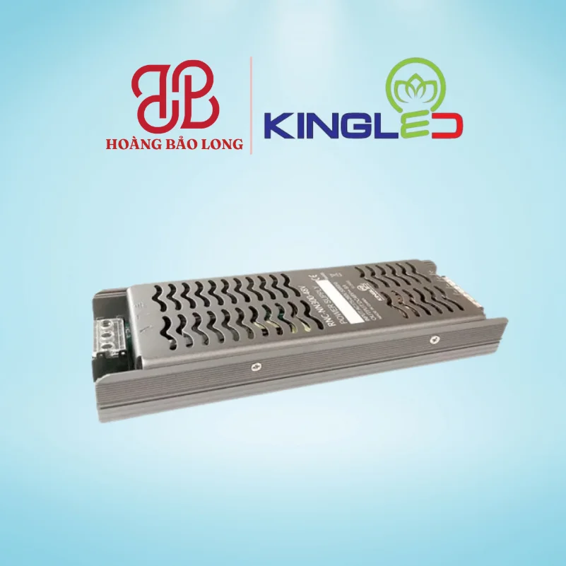 Bộ Nguồn Ngoài 48V 400W RNC-NN400-48V KingLed (Phụ Kiện Đèn Ray Nam Châm) Bộ nguồn ngoài 400W DC 48V RNC-NN400-48V Kingled, công suất lớn vận hành ổn định, cung cấp nguồn điện DC 48V an toàn cho hệ thống đèn ray diện rộng.
