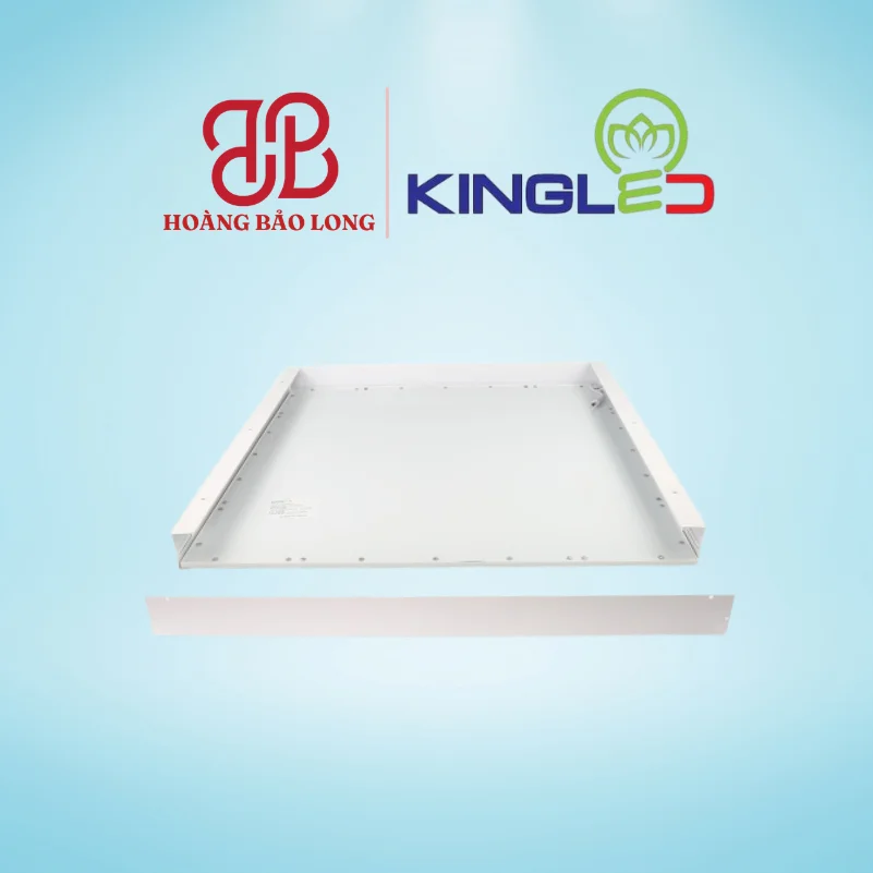 Khung Nhôm Ốp Nổi SPL KON-6060 KingLed (Phụ Kiện Đèn LED Panel) Khung nhôm ốp nổi đèn LED Panel 60x60cm KON-PLH-6060 Kingled chất liệu nhôm sơn tĩnh điện cao cấp, hỗ trợ lắp nổi trần bê tông, thạch cao chắc chắn và thẩm mỹ.