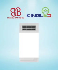 Quạt sưởi điều hòa nhà tắm âm trần tràn viền QSDH-3060-TV Kingled 30x60cm, tích hợp sưởi ấm PTC nhanh chóng, thông gió hút mùi, làm mát và chiếu sáng sang trọng. 3. Mã sản phẩm: