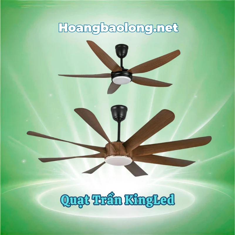 Quạt trần KingLed