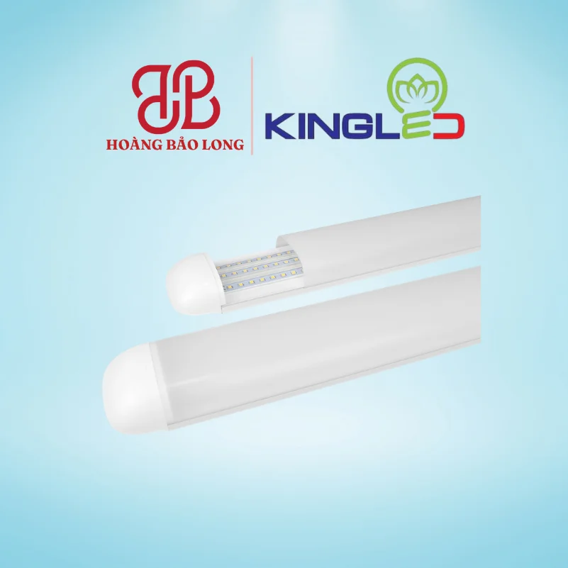 Đèn tuýp LED bán nguyệt Amber TBN-54SS-120-TT/T Kingled 54W dài 1.2m, công suất lớn siêu sáng chiếu rộng không gian, thân nhôm tản nhiệt bền bỉ, CRI>90.