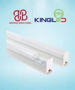 Đèn tuýp LED T5 liền máng Garnet VT5-8SS-60-V/TT/T Kingled 8W dài 60cm, chiếu sáng hắt khe trần, hắt tủ bếp tán quang dịu mắt, chỉ số hoàn màu CRI>90.