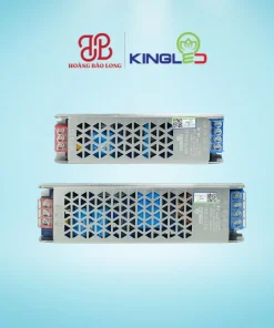 Bộ nguồn LED KingLED ND-TO-200-24 công suất 200W, đầu vào 110-220VAC, đầu ra 24V/8,3A, phù hợp LED dán và tải LED điện áp thấp đúng thông số.