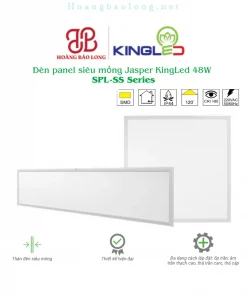 Hình catalogue đèn panel siêu mỏng Jasper KingLed SPL-SS, thiết kế hiện đại và linh hoạt nhiều kiểu lắp trần.
