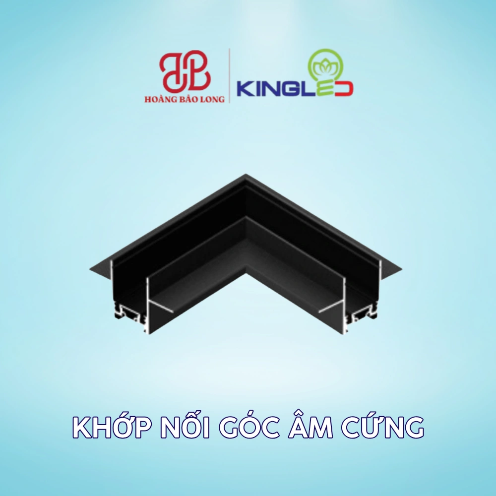 Khớp Nối Góc Âm Cứng Ray Nam Châm RNCM-KNG-A-C KingLED Khớp nối góc âm cứng KingLED RNCM-KNG-A-C, kích thước 100 x 100 x 67 x 35 mm, đổi hướng tuyến ray lắp âm tại góc bằng liên kết cứng. Dùng cho hệ ray nam châm.