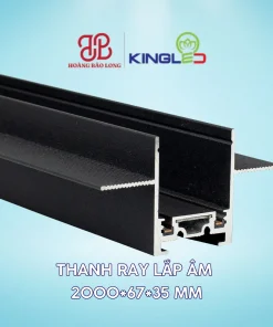 Thanh Ray Nam Châm Lắp Âm 2m RNCM-RAYA-2-D KingLED
