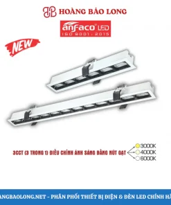 Đèn LED âm trần Anfaco 12W/24W AFC 486