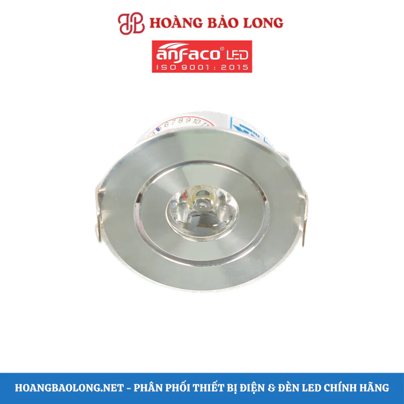 Đèn LED âm trần Anfaco 1W AFC 622 Đèn LED âm trần Anfaco 1W AFC 622