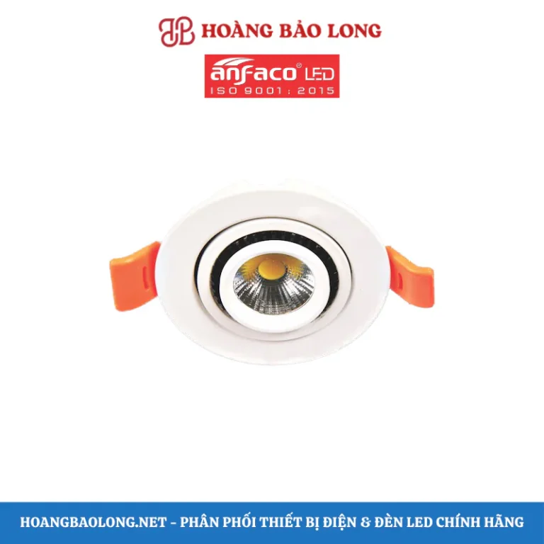Đèn LED âm trần Anfaco 3W/5W/7W AFC 626