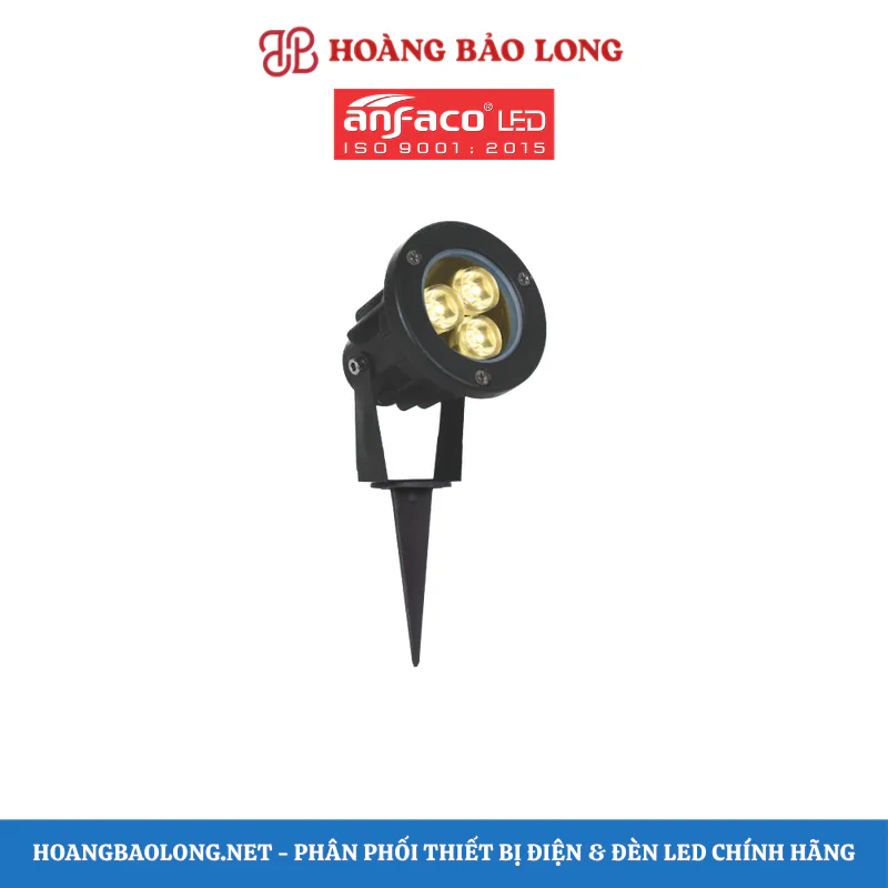 Đèn LED ghim cỏ Anfaco 3W GHIM-CO-3W Đèn LED ghim cỏ Anfaco 3W GHIM-CO-3W