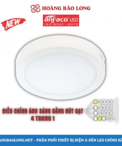 Đèn LED panel ốp trần Anfaco 12W/18W/24W AFC 505