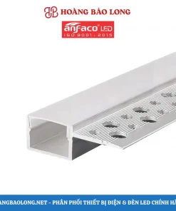 Thanh nhôm LED âm viền Anfaco