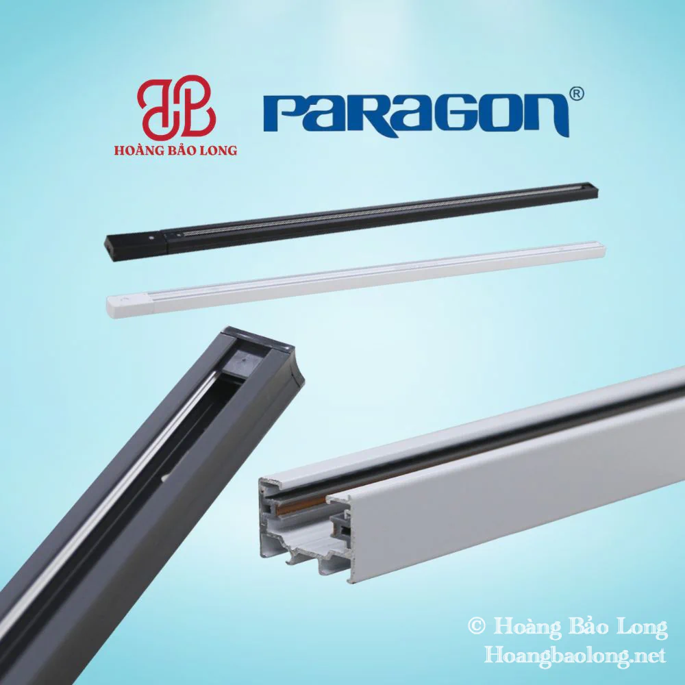 Thanh ray 2 chấu PRO01W-G2 PARAGON Thanh ray 2 chấu Paragon PRO01B